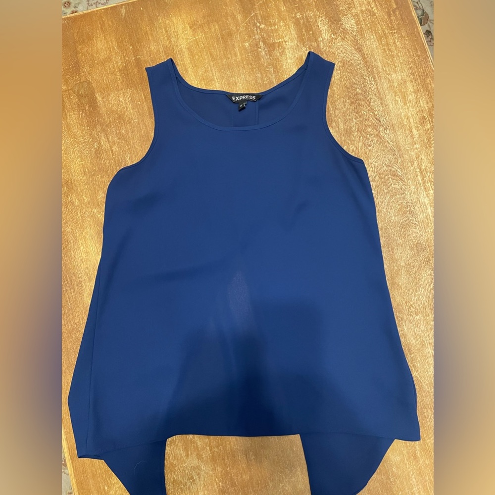 Express Navy Blue Top